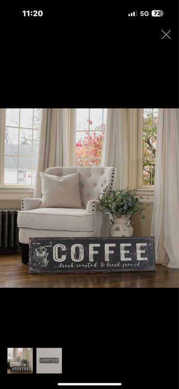 Plaque américaine Coffee