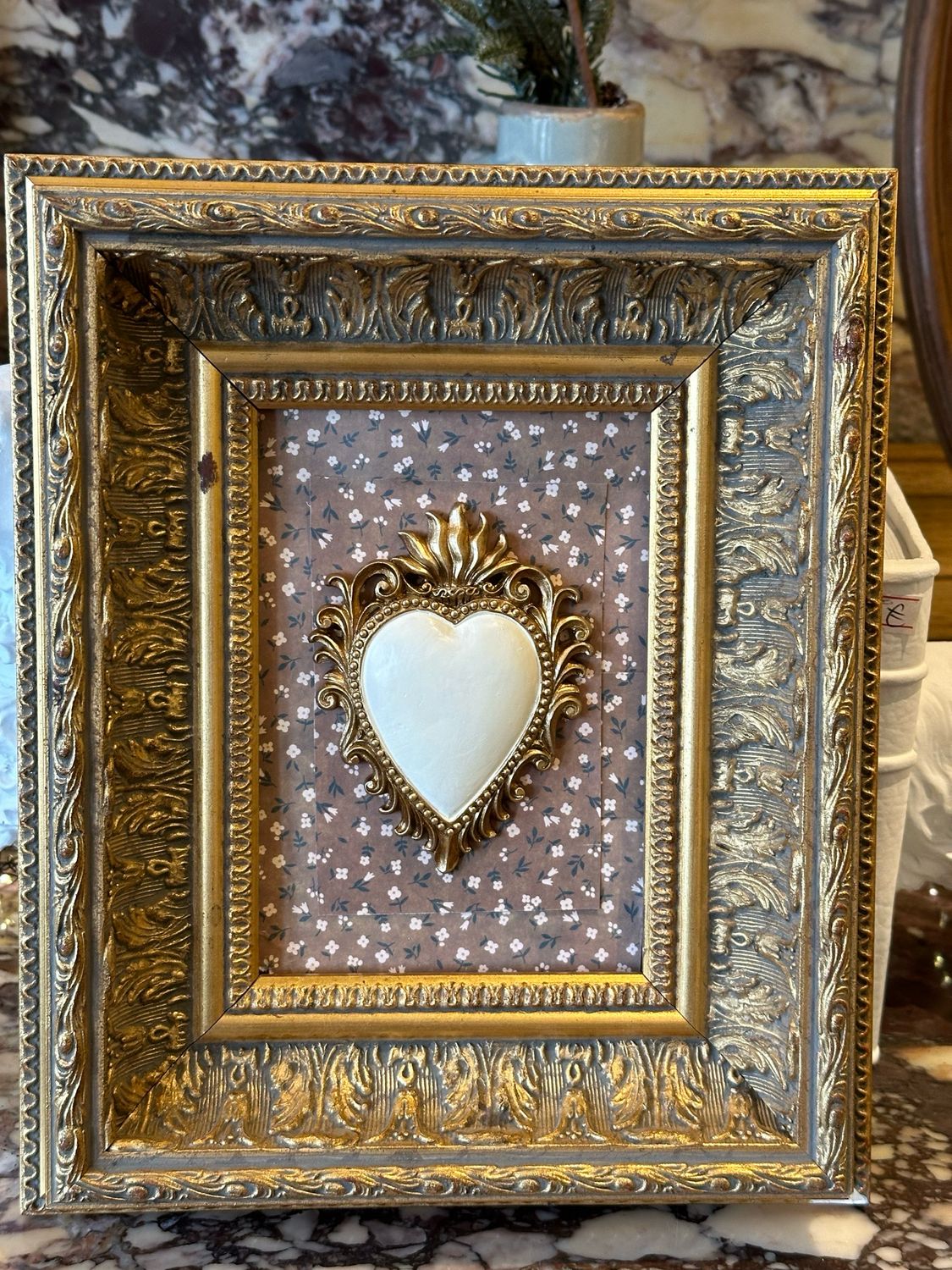 Cadre Napoléon 3 et ex voto