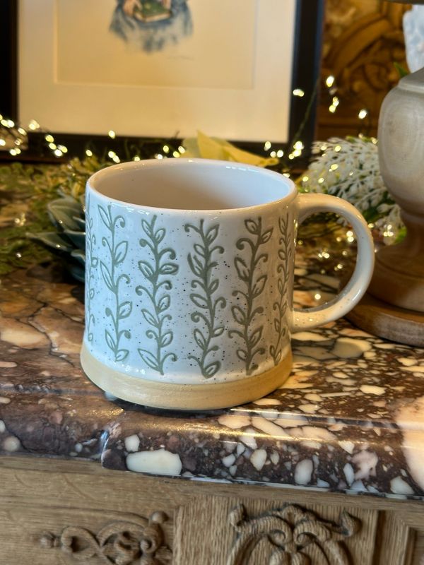 Mug en gré émaillé 400 ml