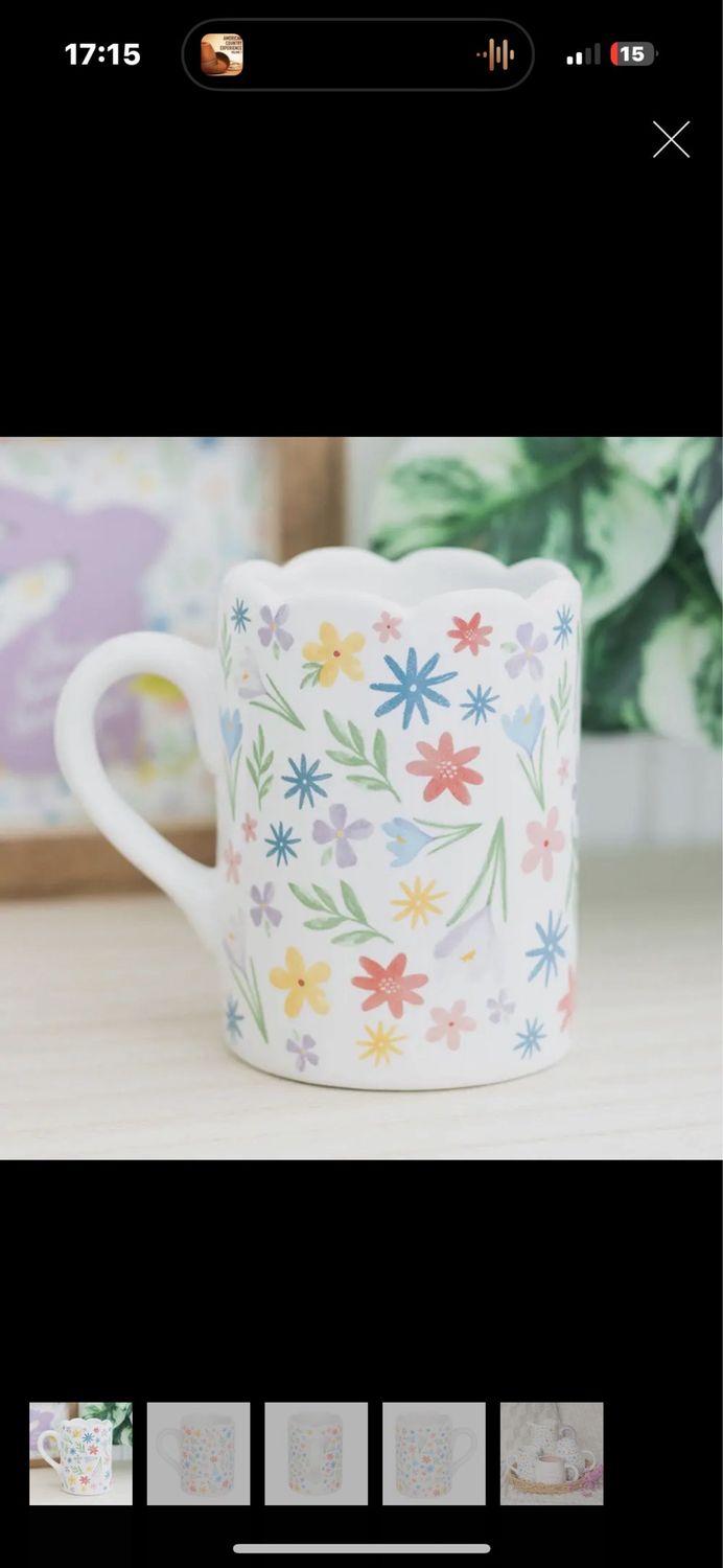Mug dentelle Liberty