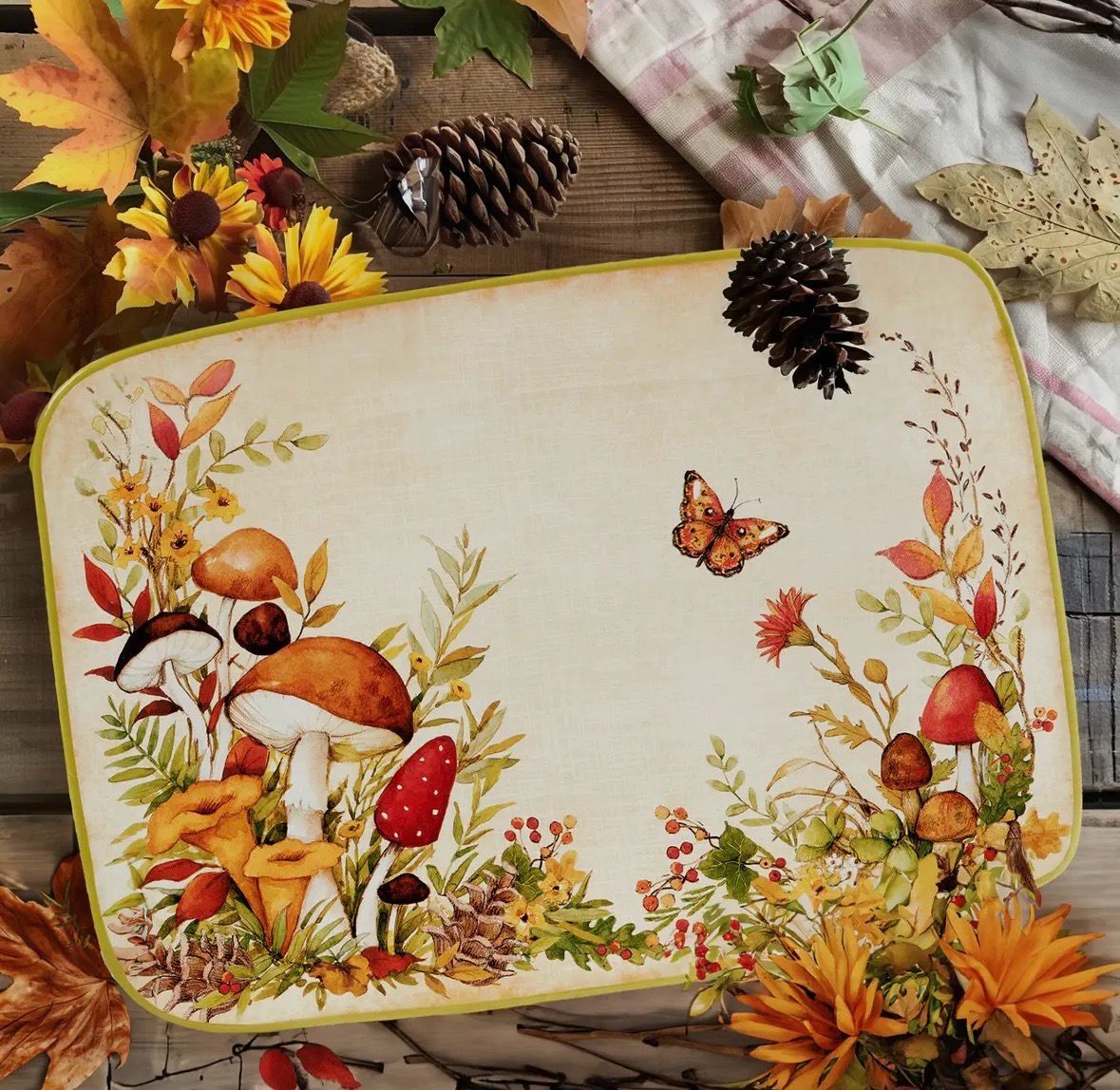 Plat woodland 35 cm