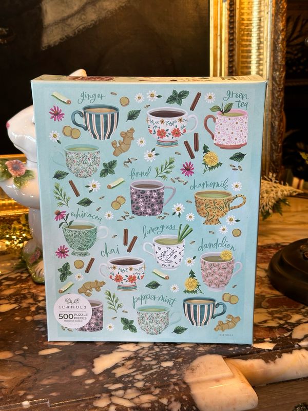 Puzzle 500 pièces Tea and mug