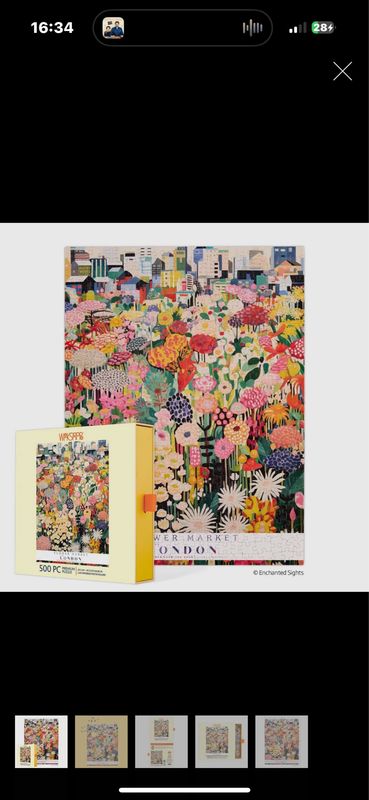 Puzzle London garden 500 pièces 