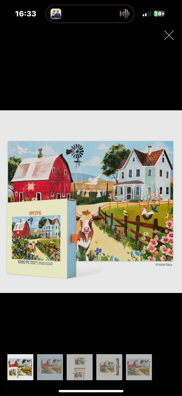 Puzzle country farm 1000 pièces 