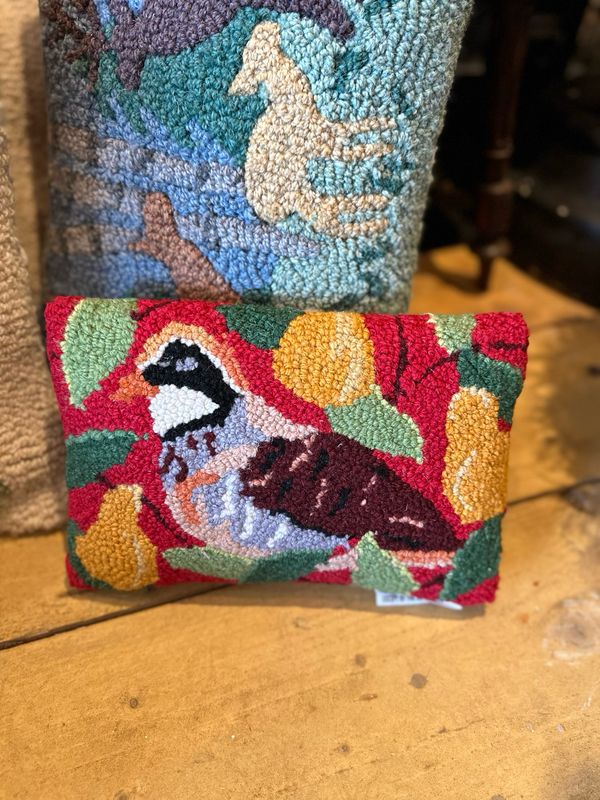 Coussin oiseau 30/20 cm