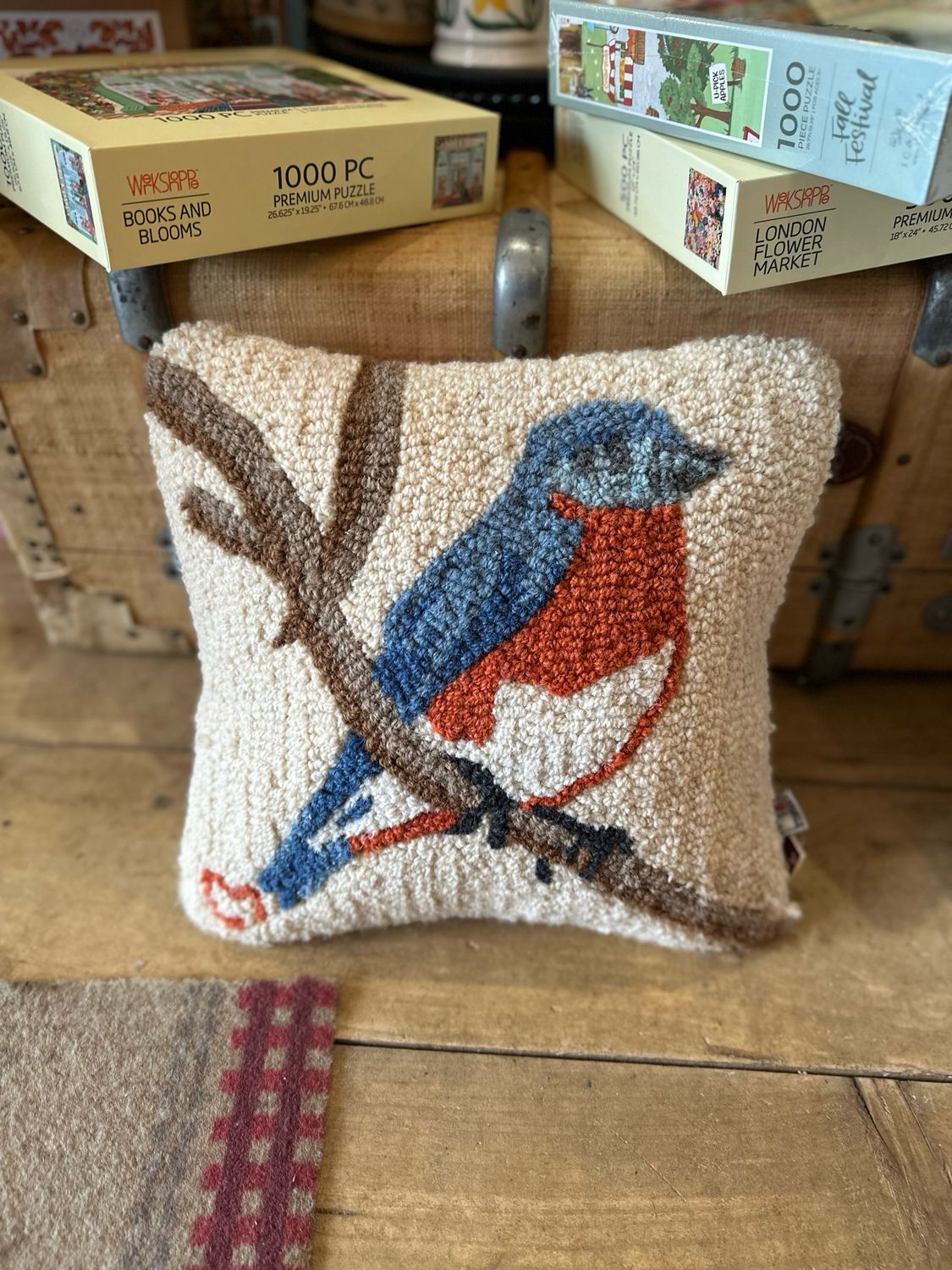 Coussin oiseaux 40/40