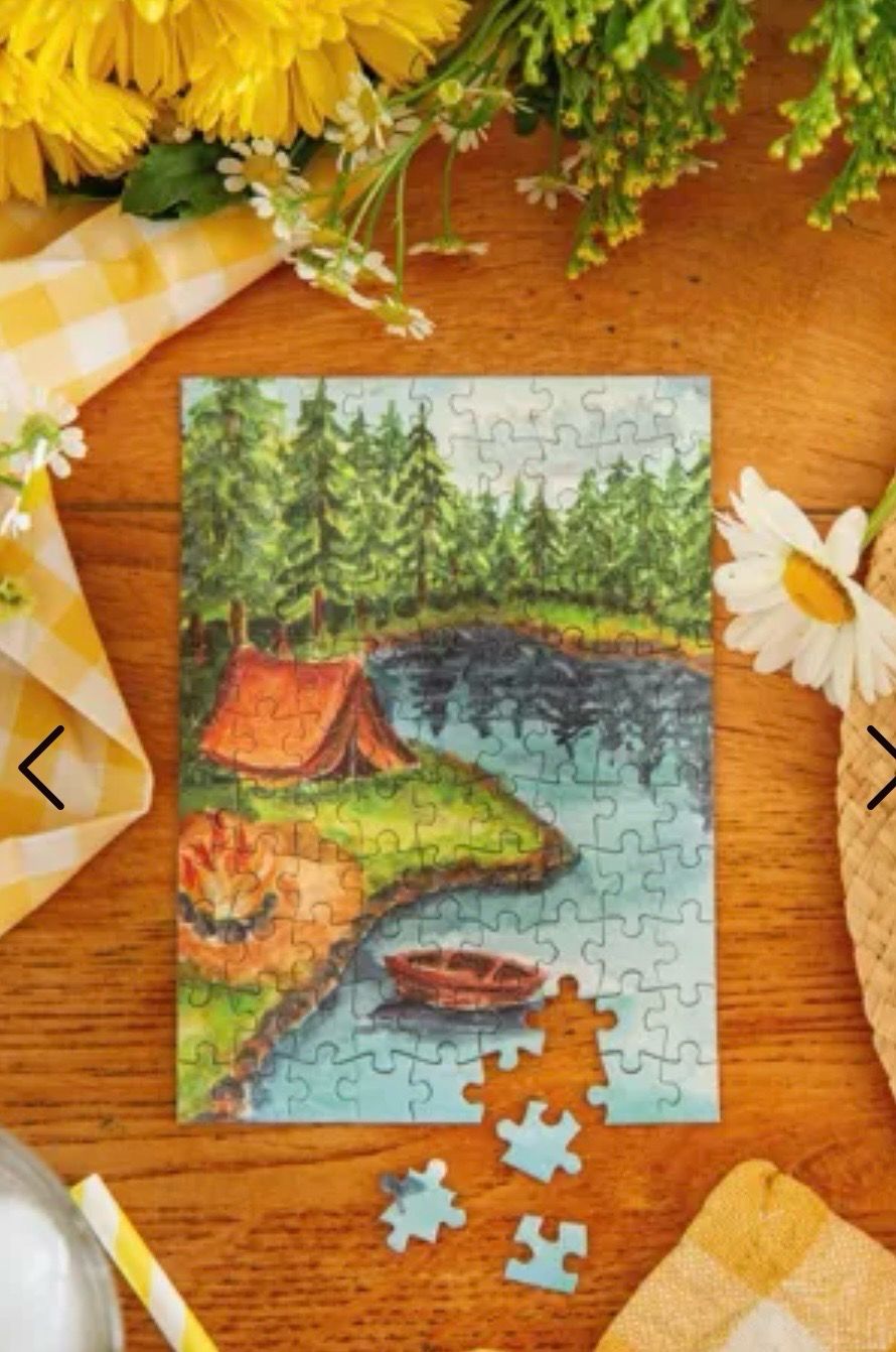 Puzzle été au lac Carofromwoodland 