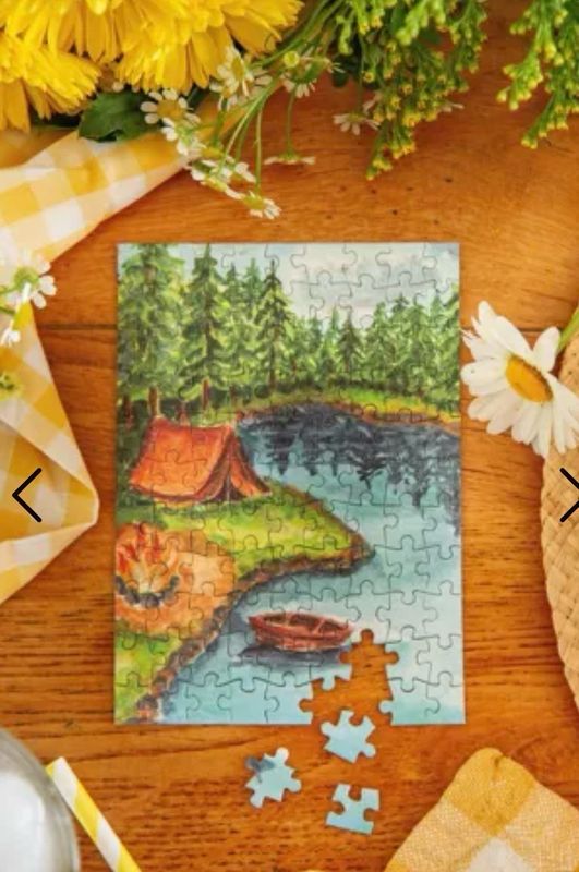Puzzle été au lac Carofromwoodland 