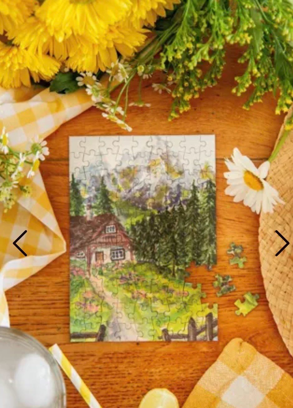 Puzzle un été à la montagne Carofromwoodland 