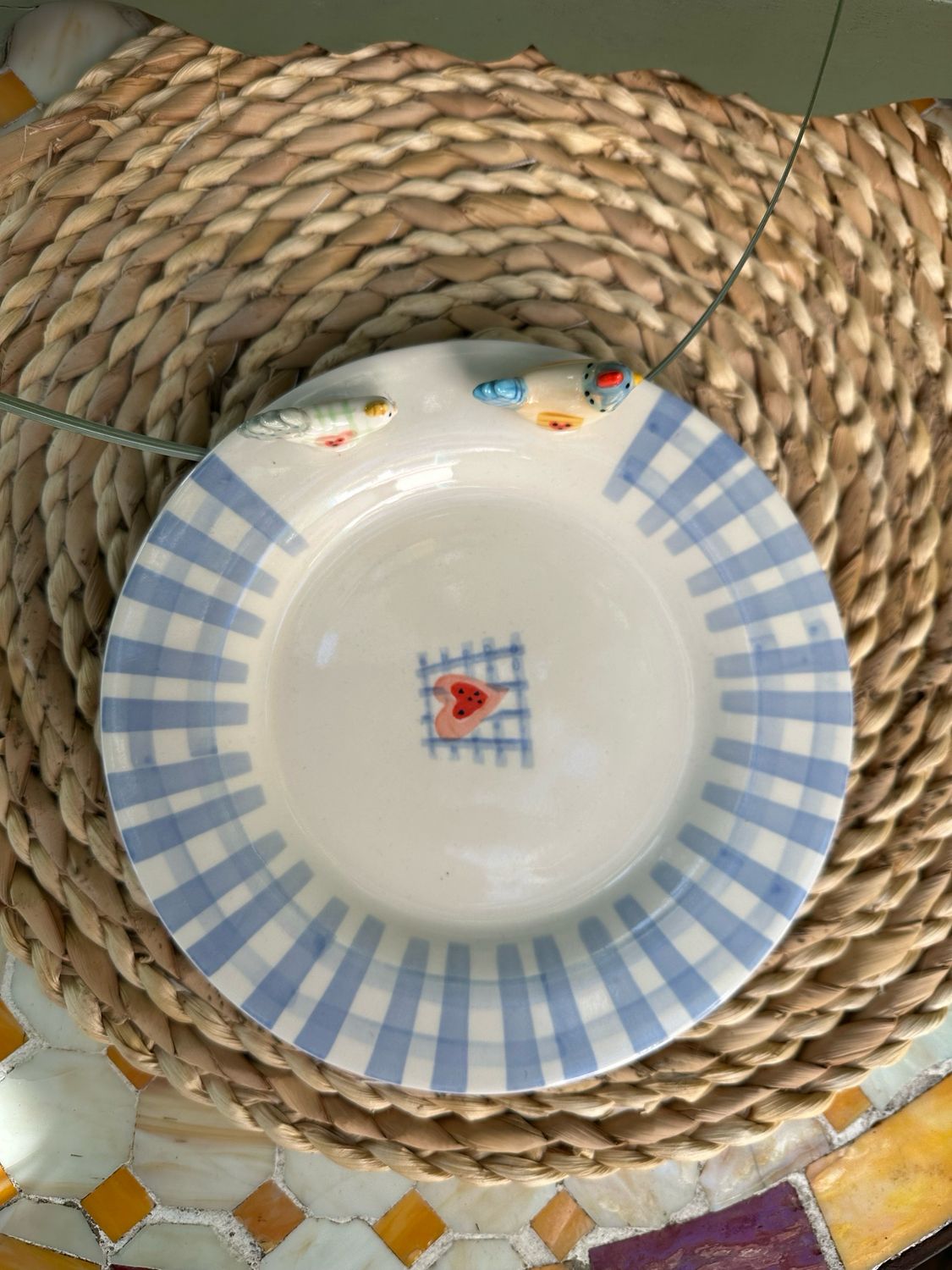 Assiette piou piou