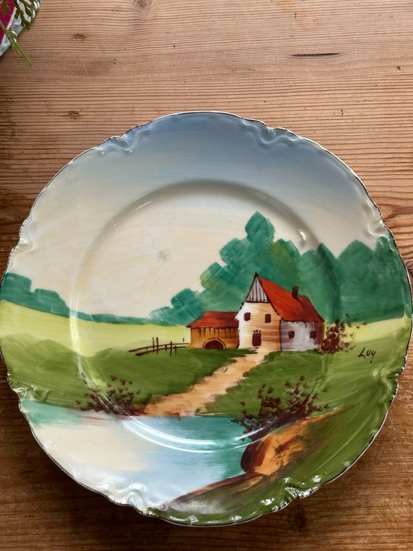 Grande assiette Country cottage