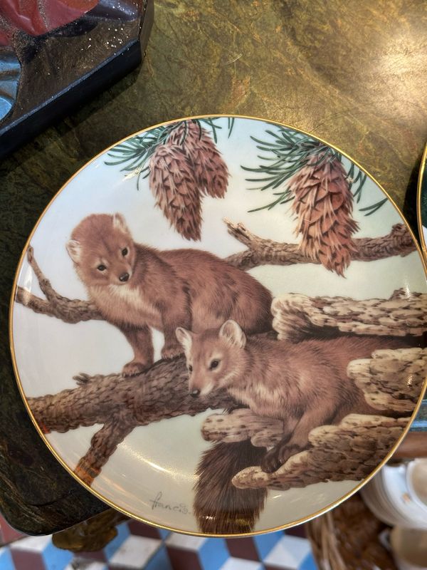 Assiette renard d automne Royal Doulton