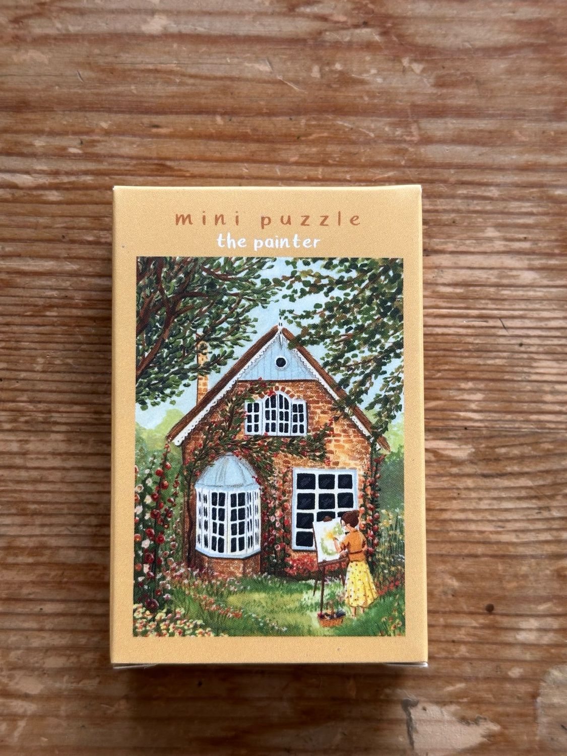Mini puzzles esther bennink Le peintre 