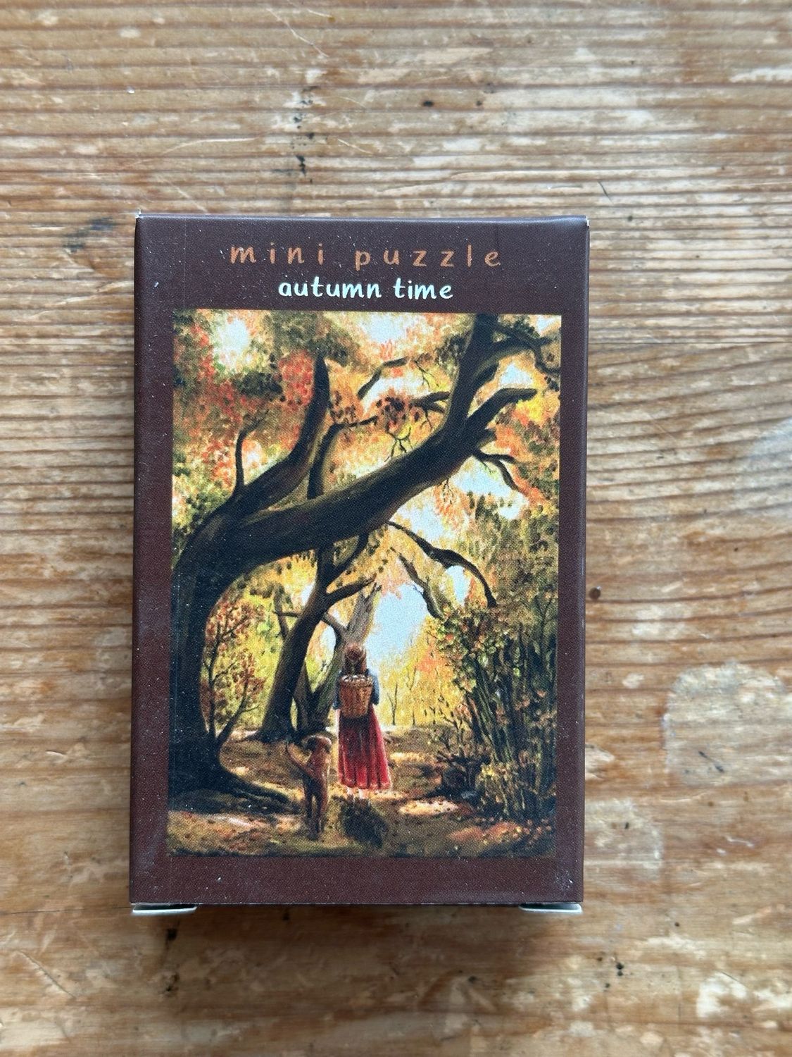 Mini puzzle Esther bennink automne Time