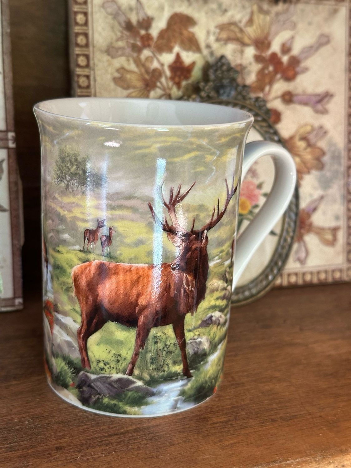 Mug appel de la forêt porcelaine 