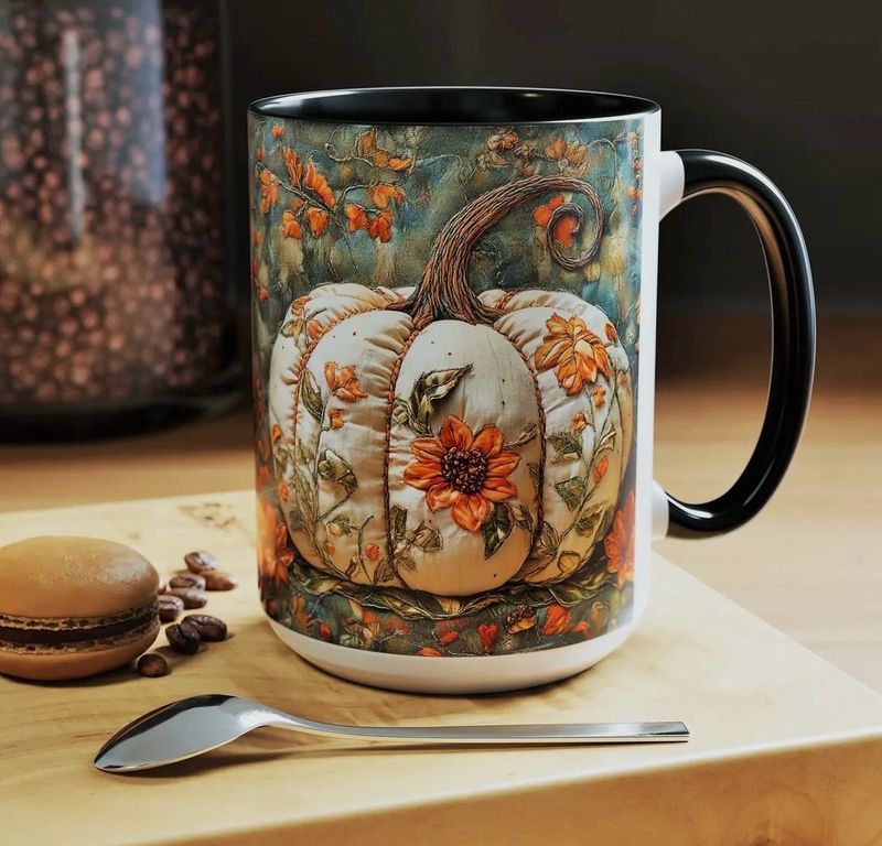 Mug citrouille cosy 