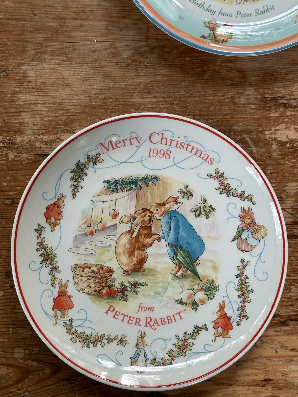 Assiette Peter rabbit wegwood