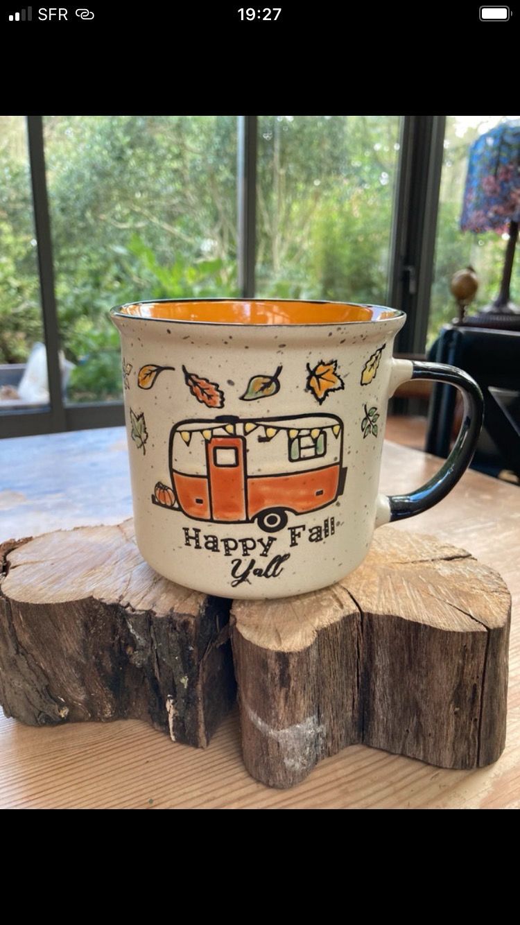 Grand mug us en gré émaillé 