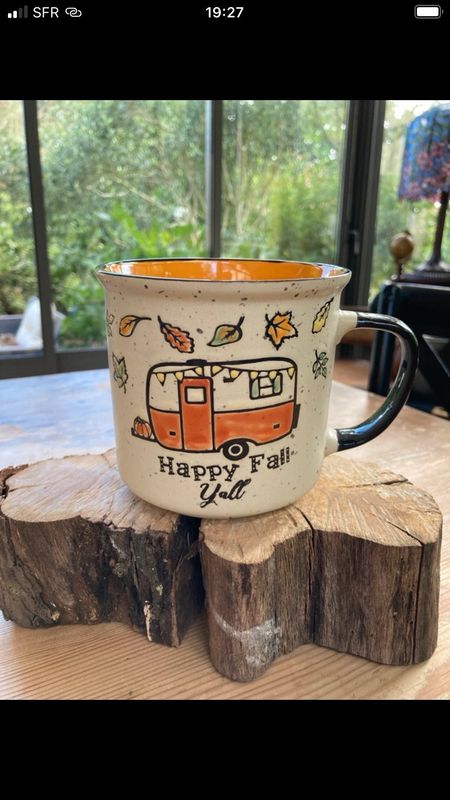 Grand mug us en gré émaillé 