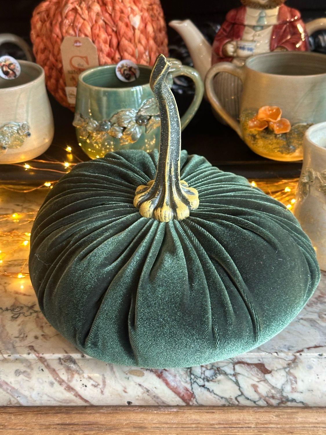 Citrouille olive 25 cm