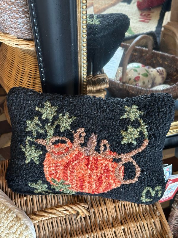 Coussin citrouille 