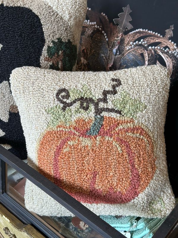 Coussin citrouille 