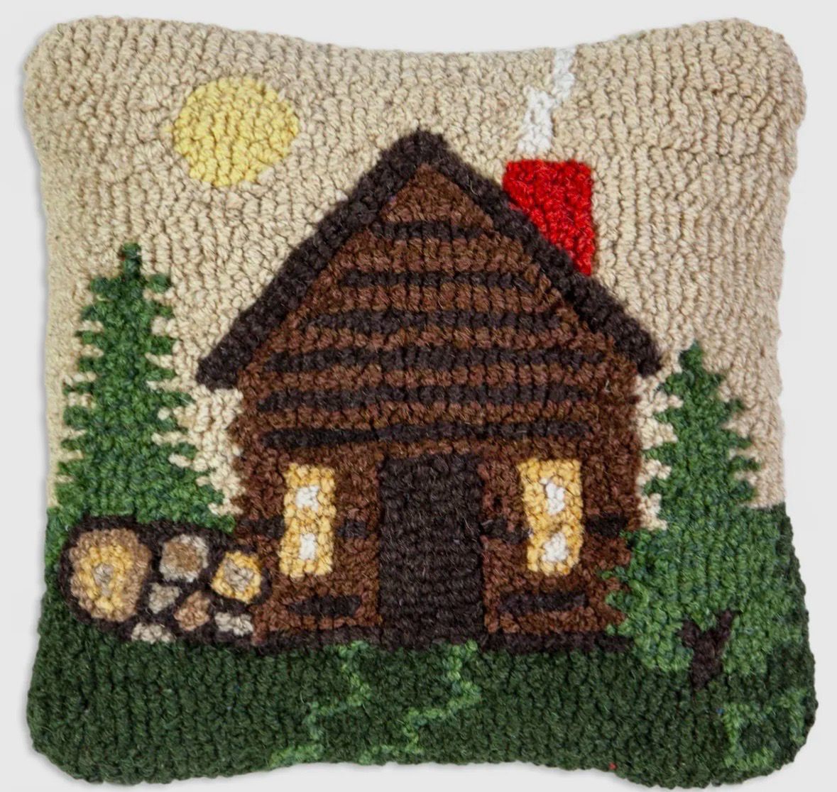 Coussin chalet de montagne 