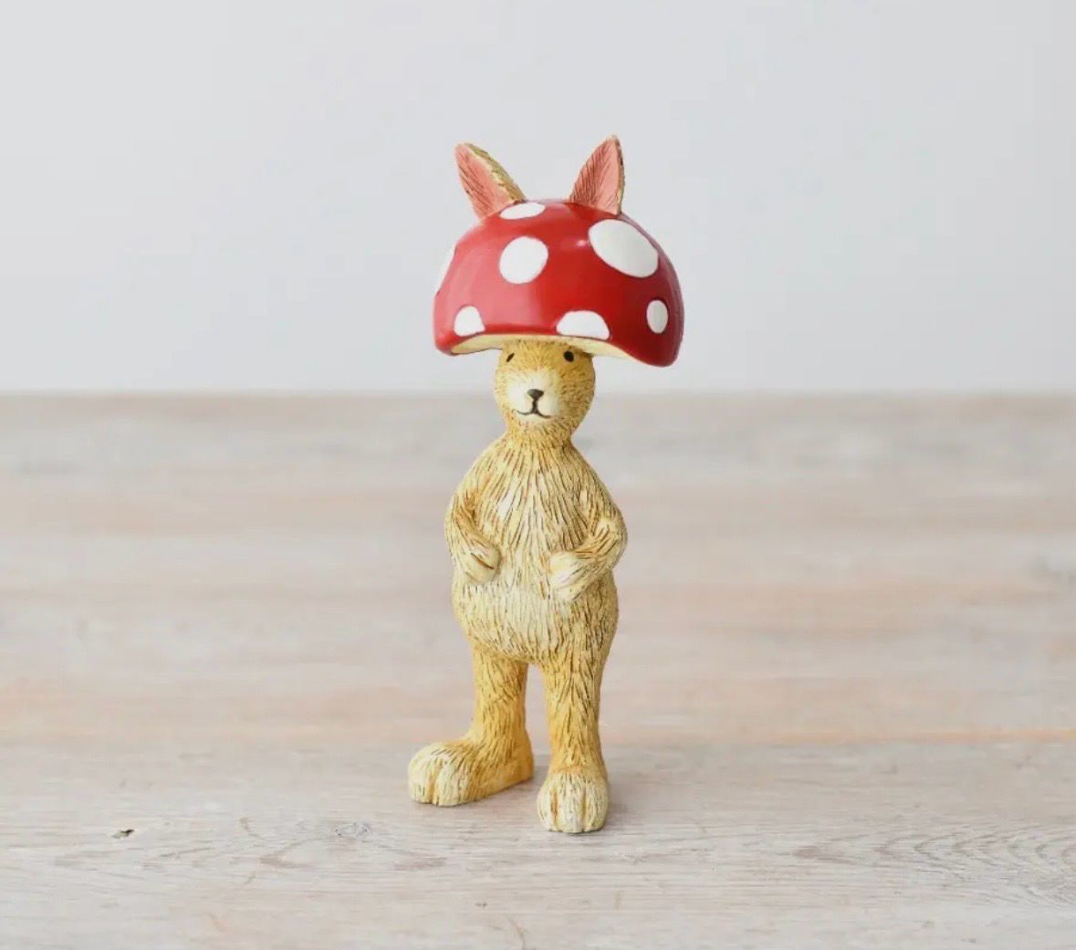 Lapin champignons 15 cm