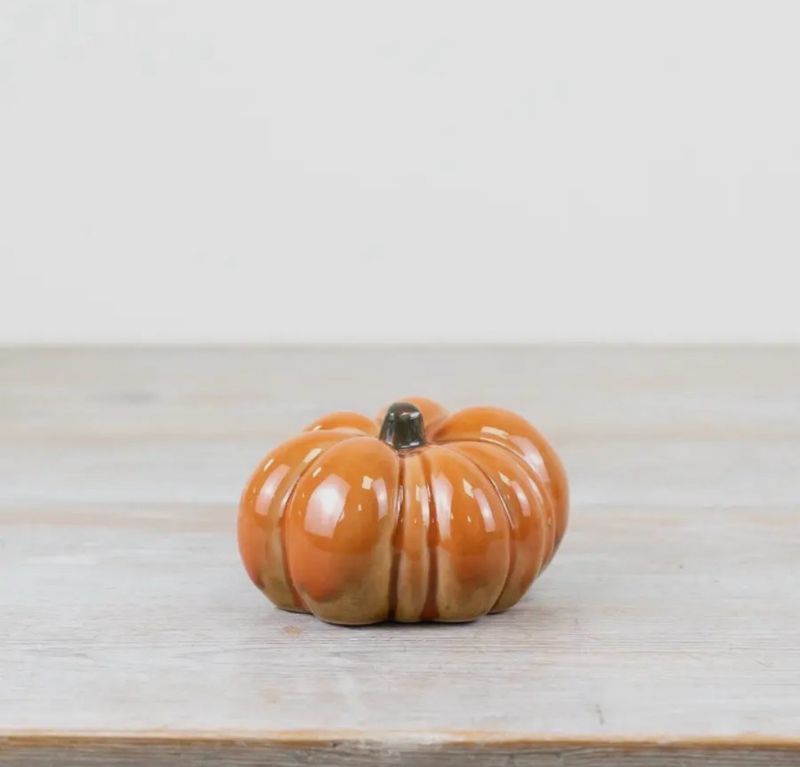 Citrouille émaillée 12 cm