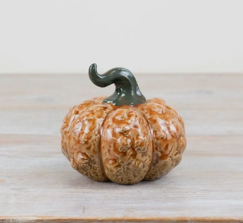 Citrouille émaillée 15 cm