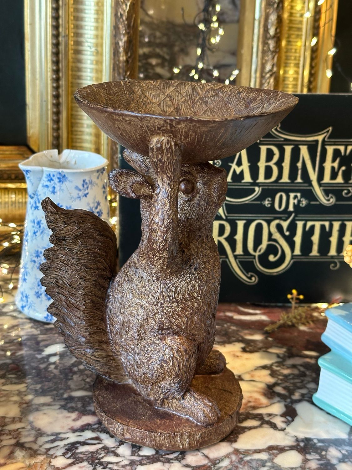 Écureuil porte plat 30 cm