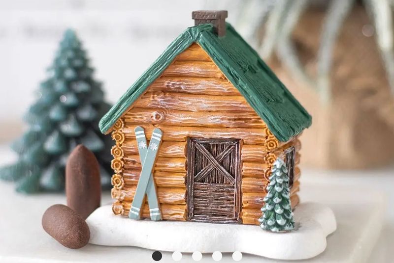 Chalet cône à encens 