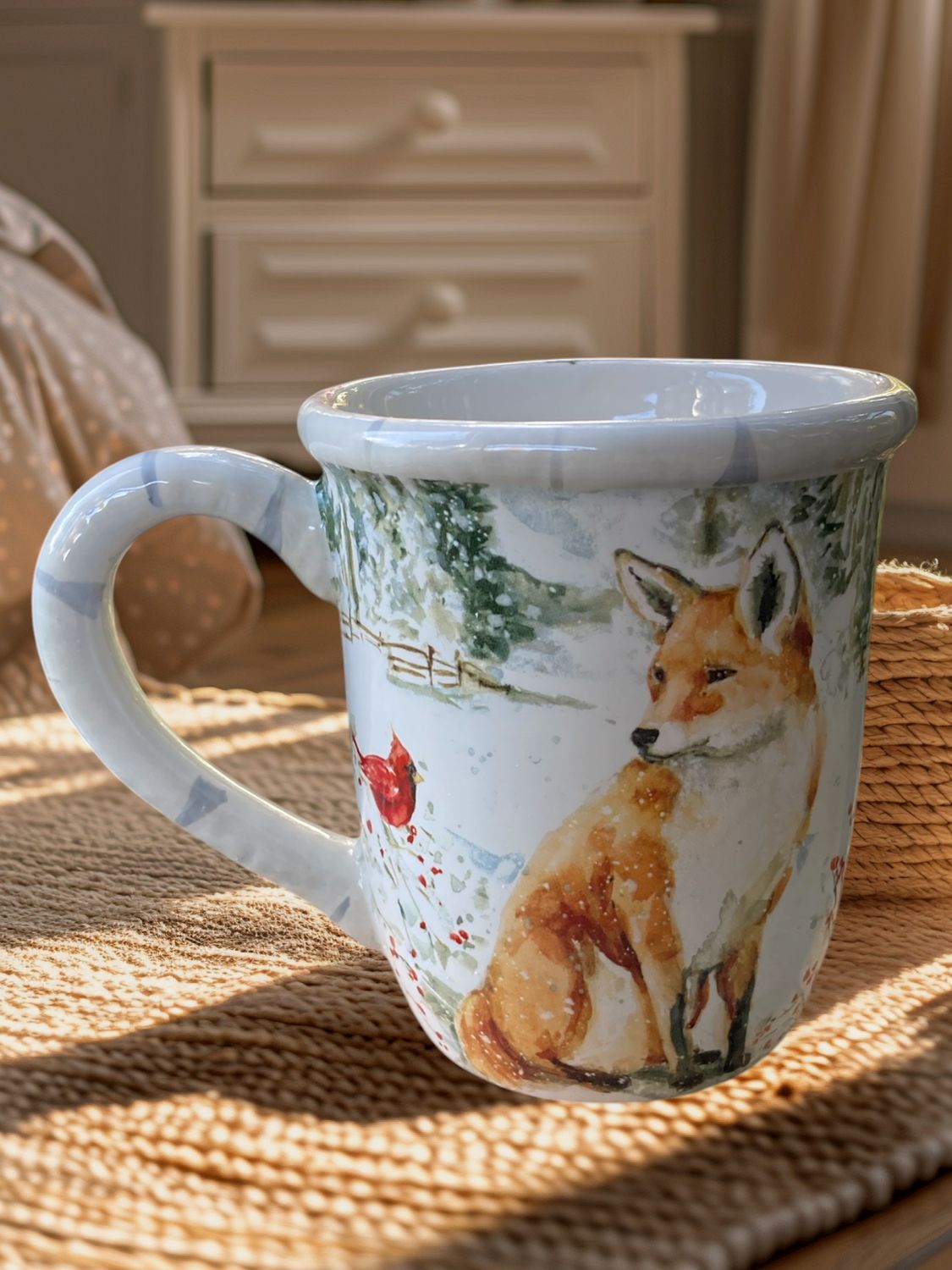 Mug winter woodland 