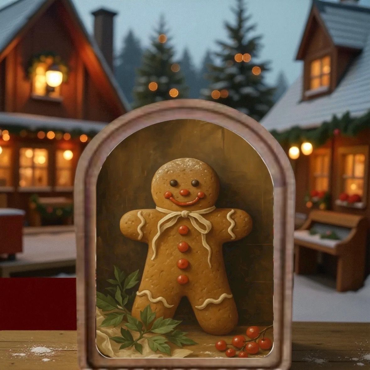 Toile sur bois bonhomme 