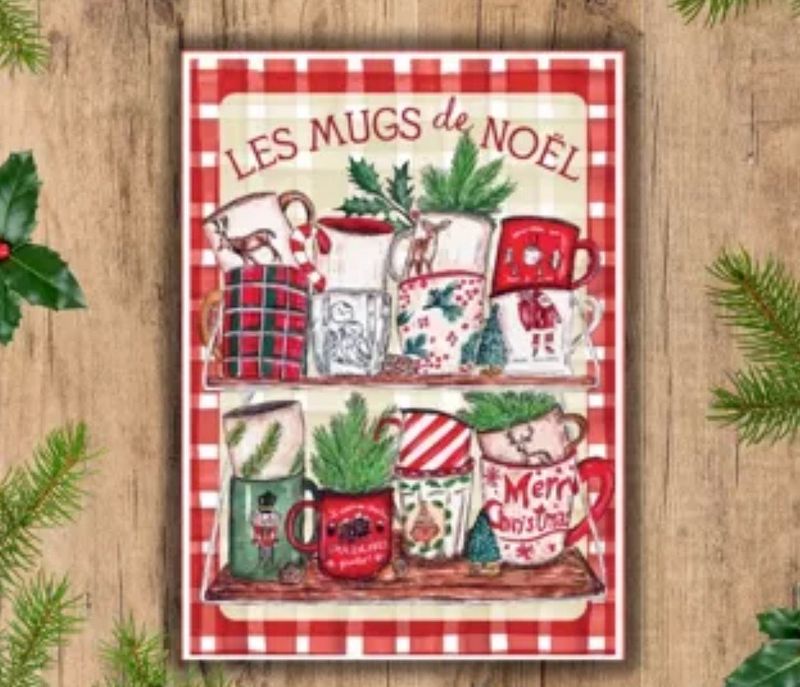Puzzle mug de Noël