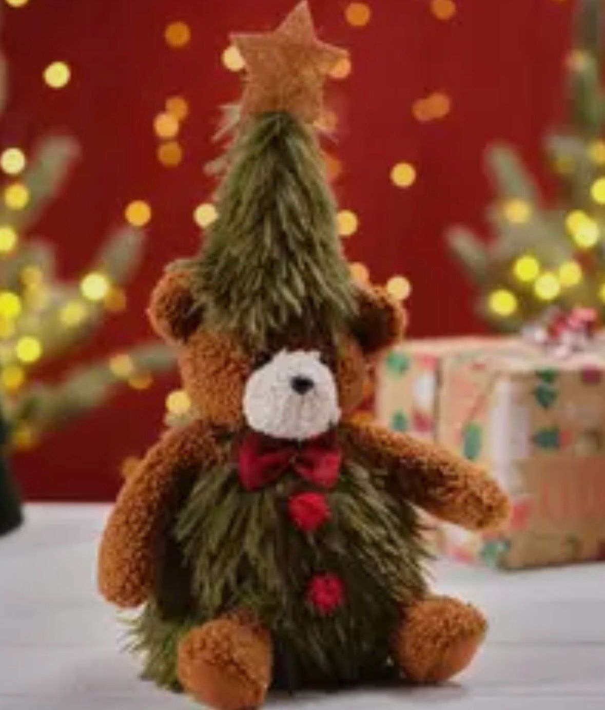 Ourson de Noël 25 cm