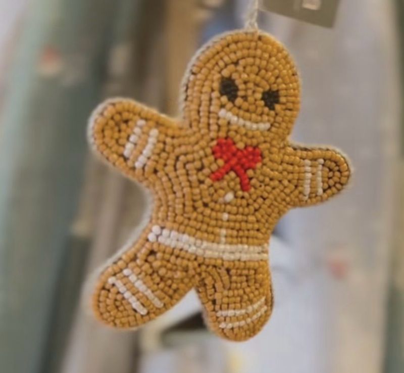 Suspension pain d’épice en perles