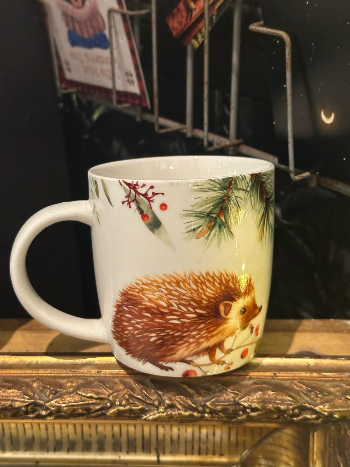 Mug hérisson porcelaine 