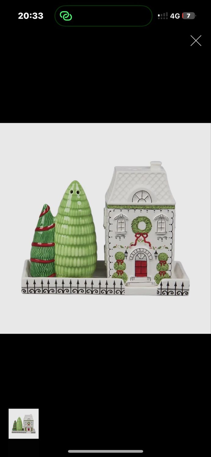 Ensemble sel et poivre cottage anglais 