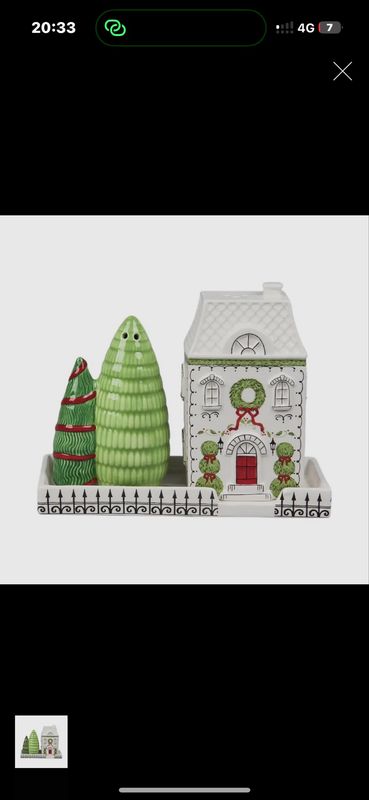 Ensemble sel et poivre cottage anglais 