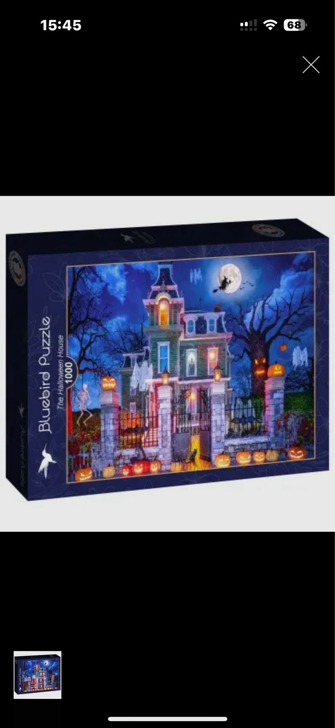 Puzzle maison hantée 