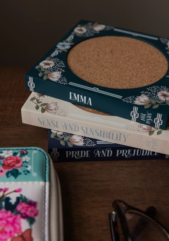 Ensemble de sous verre Jane Austin 