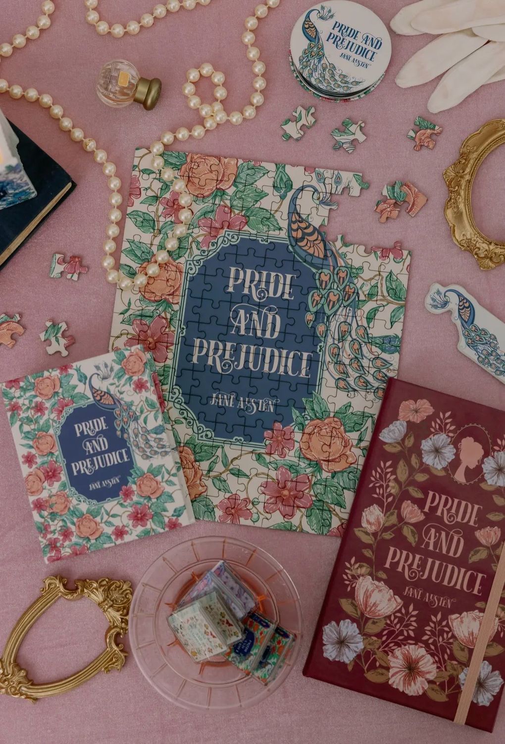 Mini puzzle pride and préjudice 