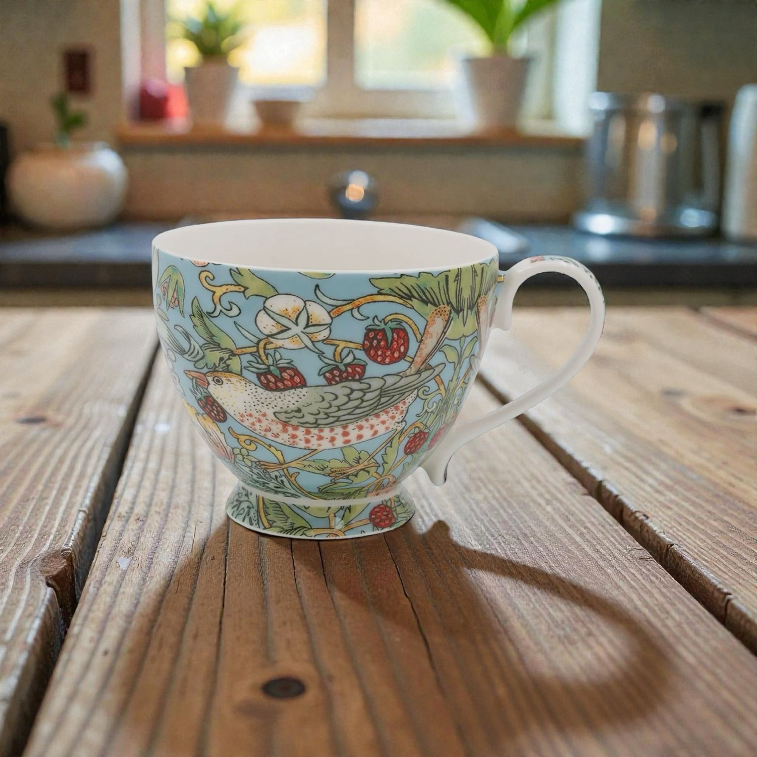 Mug William Morris fraises 