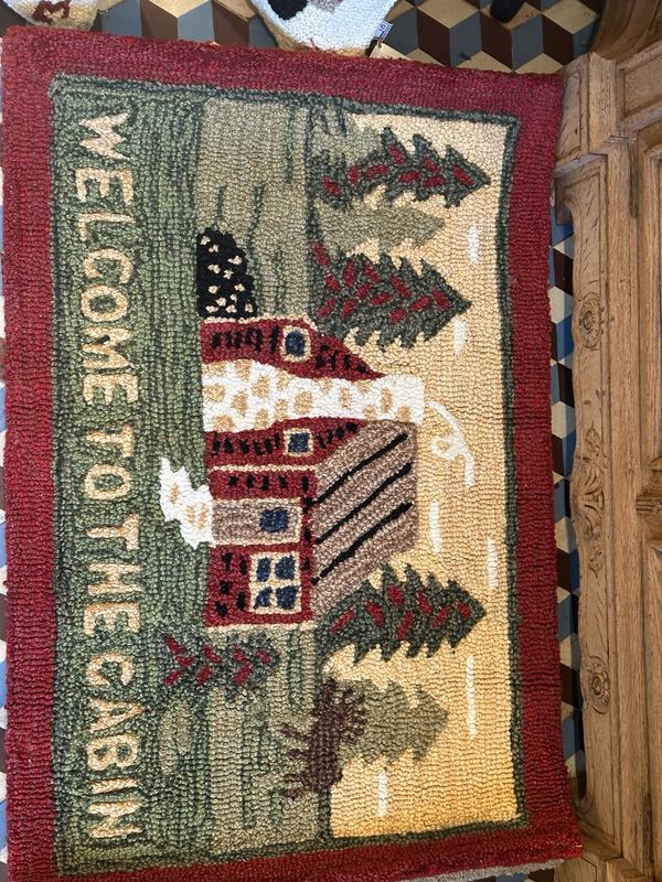 Tapis welcom to cabine