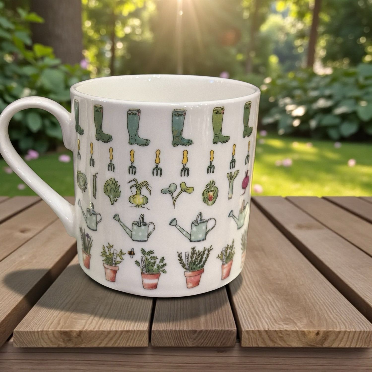 Mug les doigts verts Sophie Allport 450 ml