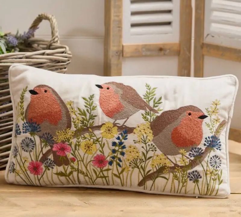 Coussin Robin 30/40 cm