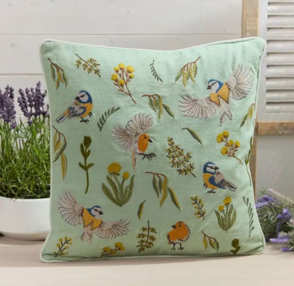 Coussin bords 50/50 cm