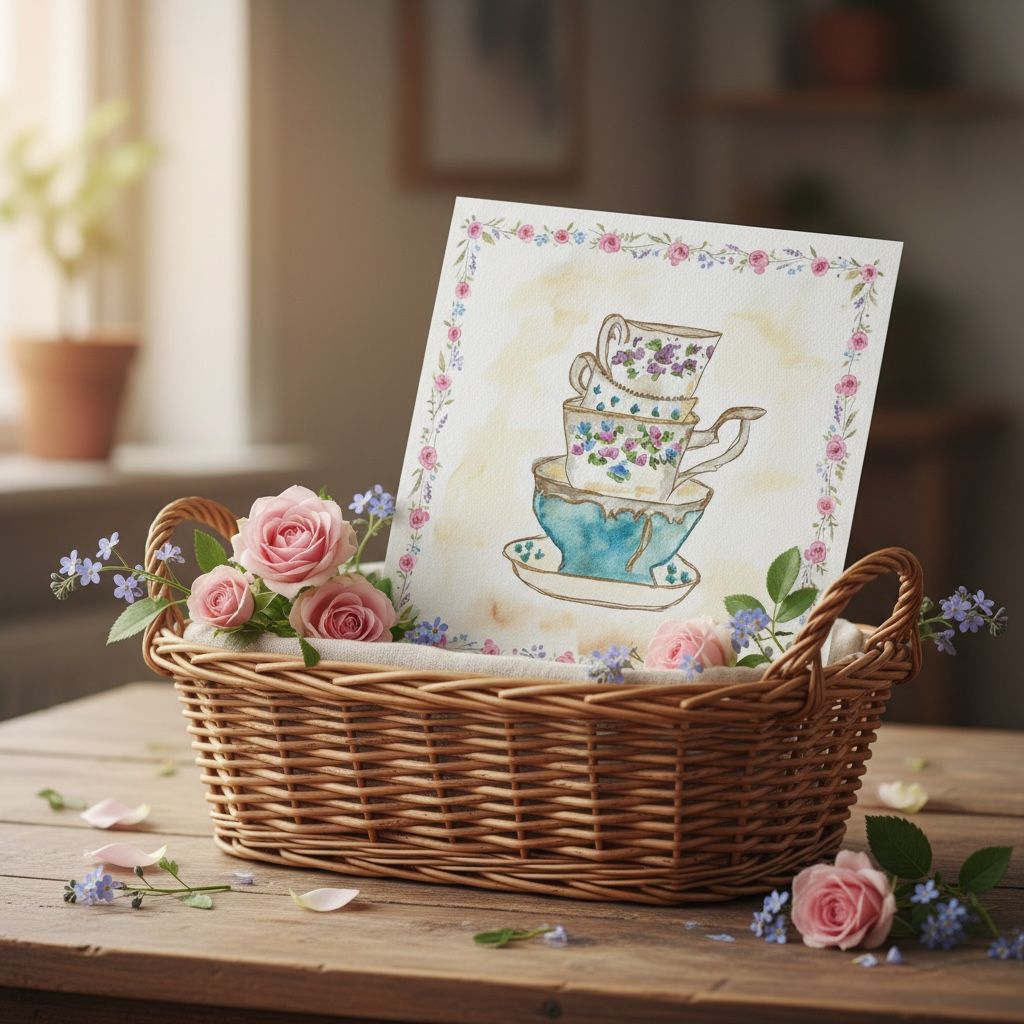 Carte de printemps Curiosites sous cloche