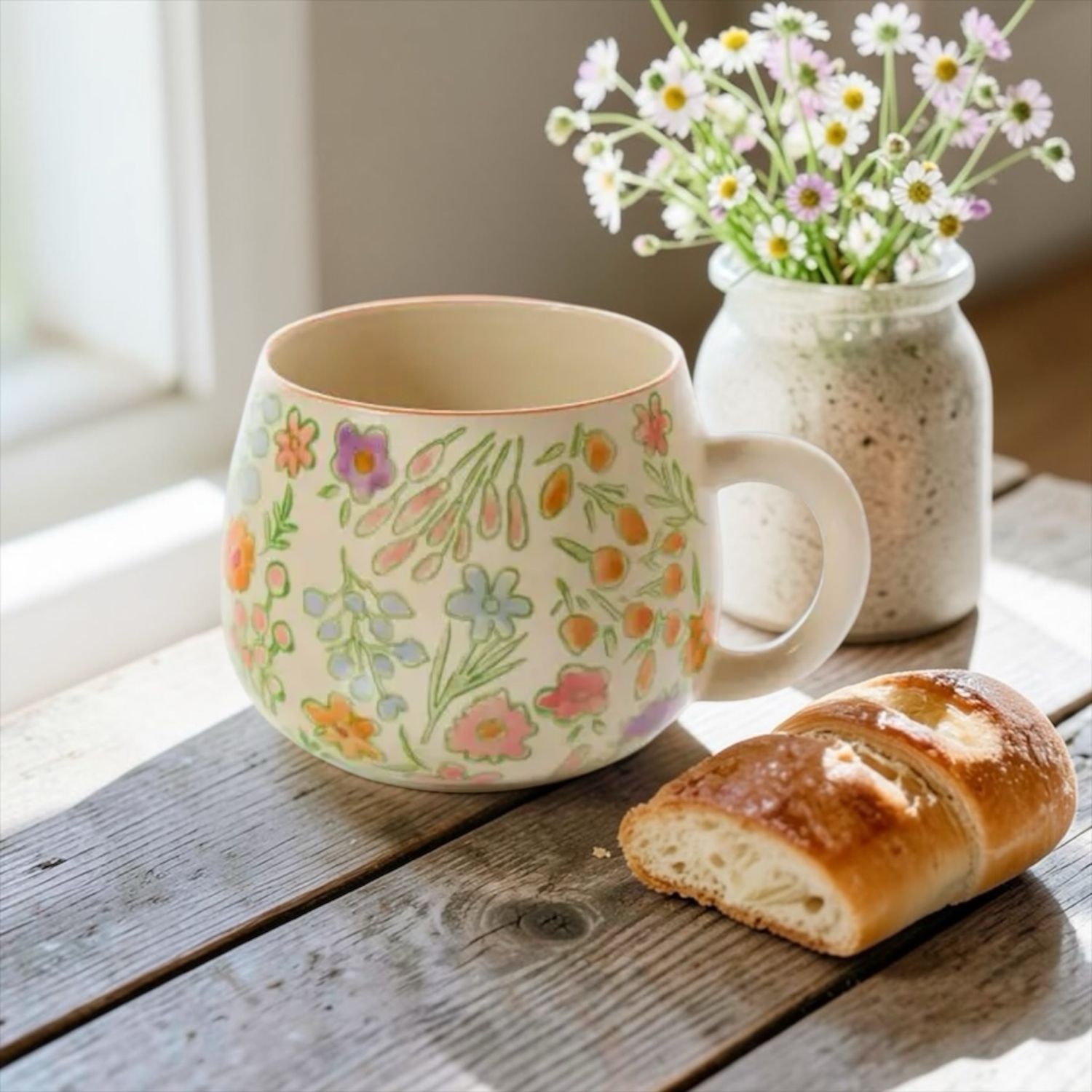 Mug spring en gré émaillé 